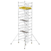 Youngman Light Weight Heavy Duty 7m Double Width Aluminum Access Scaffold Towers - BoSS