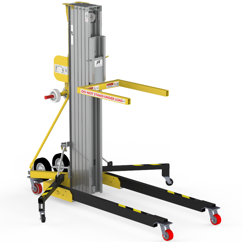 Y-Access LIFTER - Heavy-duty and Manually Operated Lift for Warehouse Work