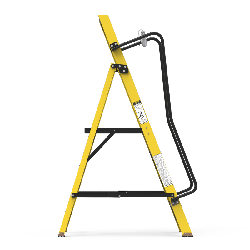 Industrial FRP Heavy Duty Ladder Youngman Megastep -  Work Platform