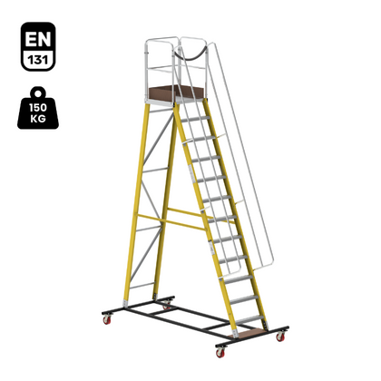 Youngman FRP (Fiberglass) Warehouse Ladder