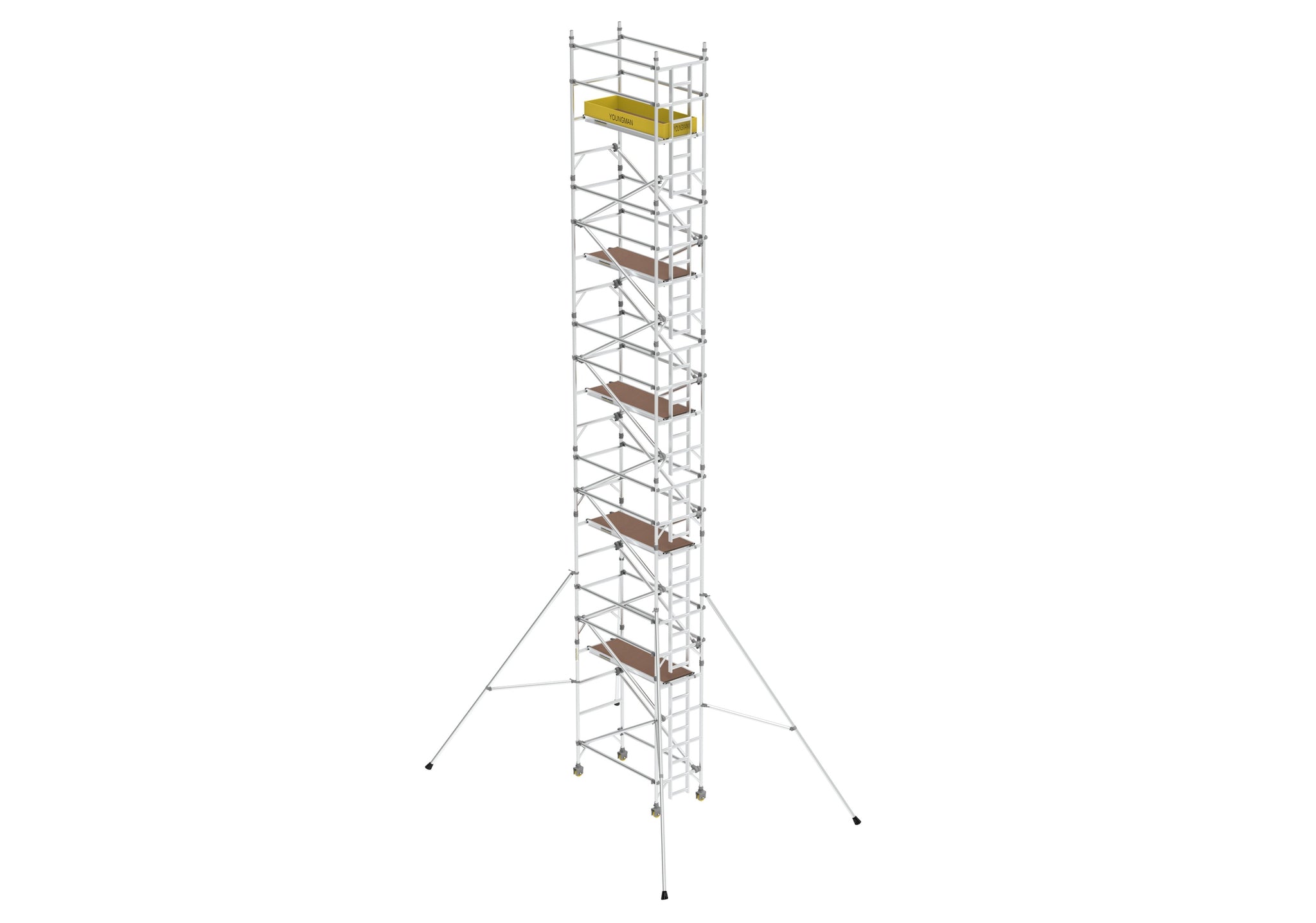 Light Weight Heavy Duty Aluminum Access Scaffold Towers - BoSS