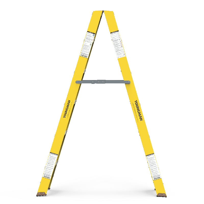 Youngman FRP (Fiberglass) Double Sided Self Supporting Ladder