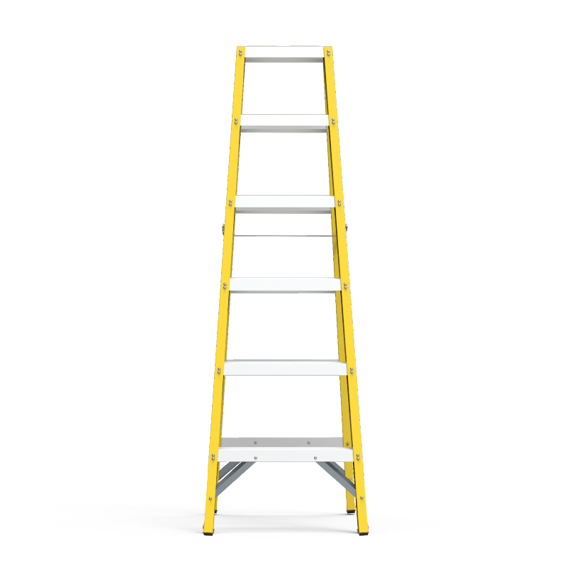 Youngman FRP (Fiberglass) Double Sided Self Supporting Ladder